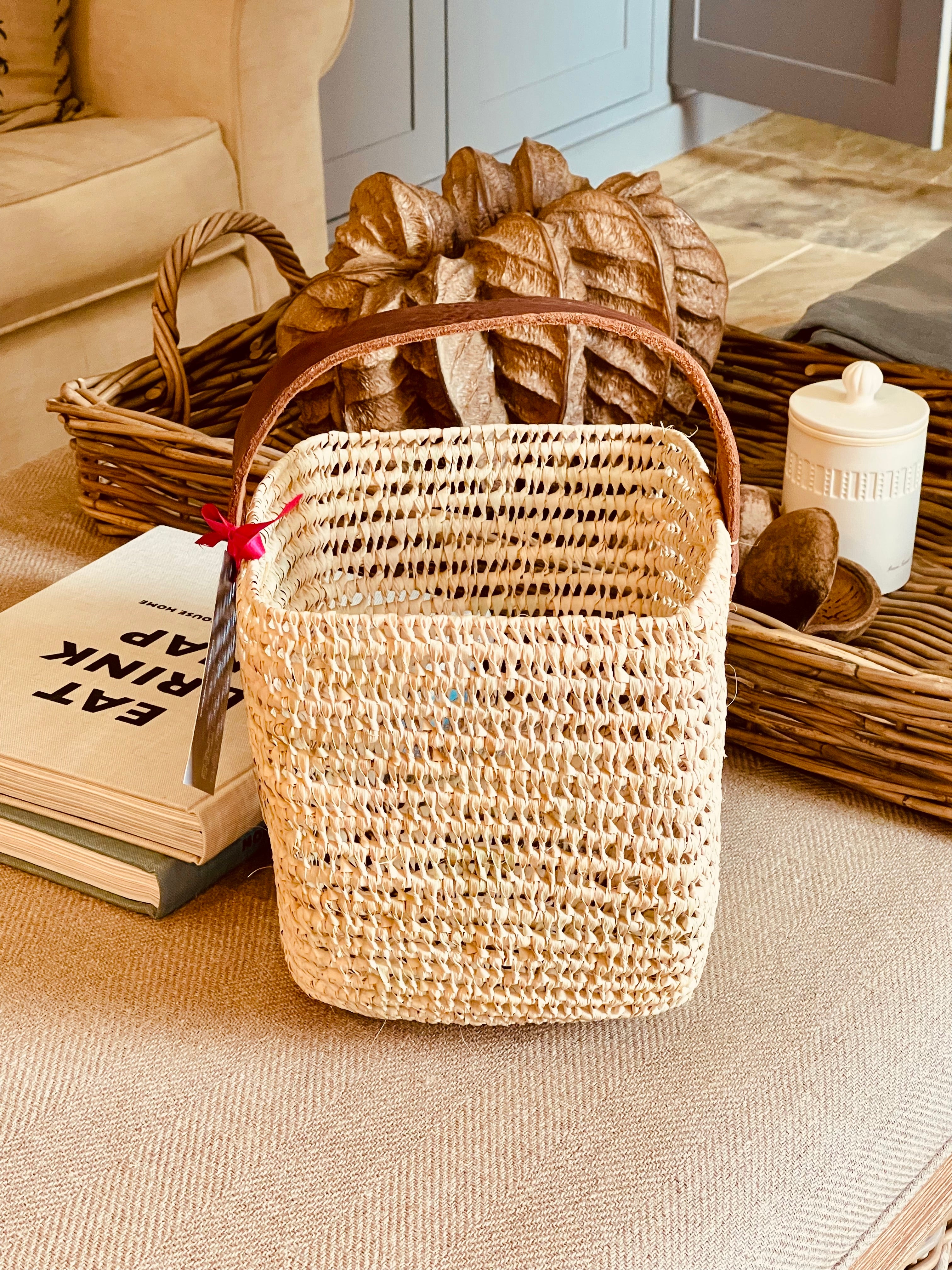 Hattie Half Moon Basket