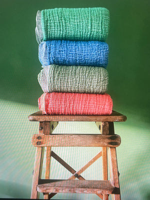 Hammam Towel Leaf and Rose