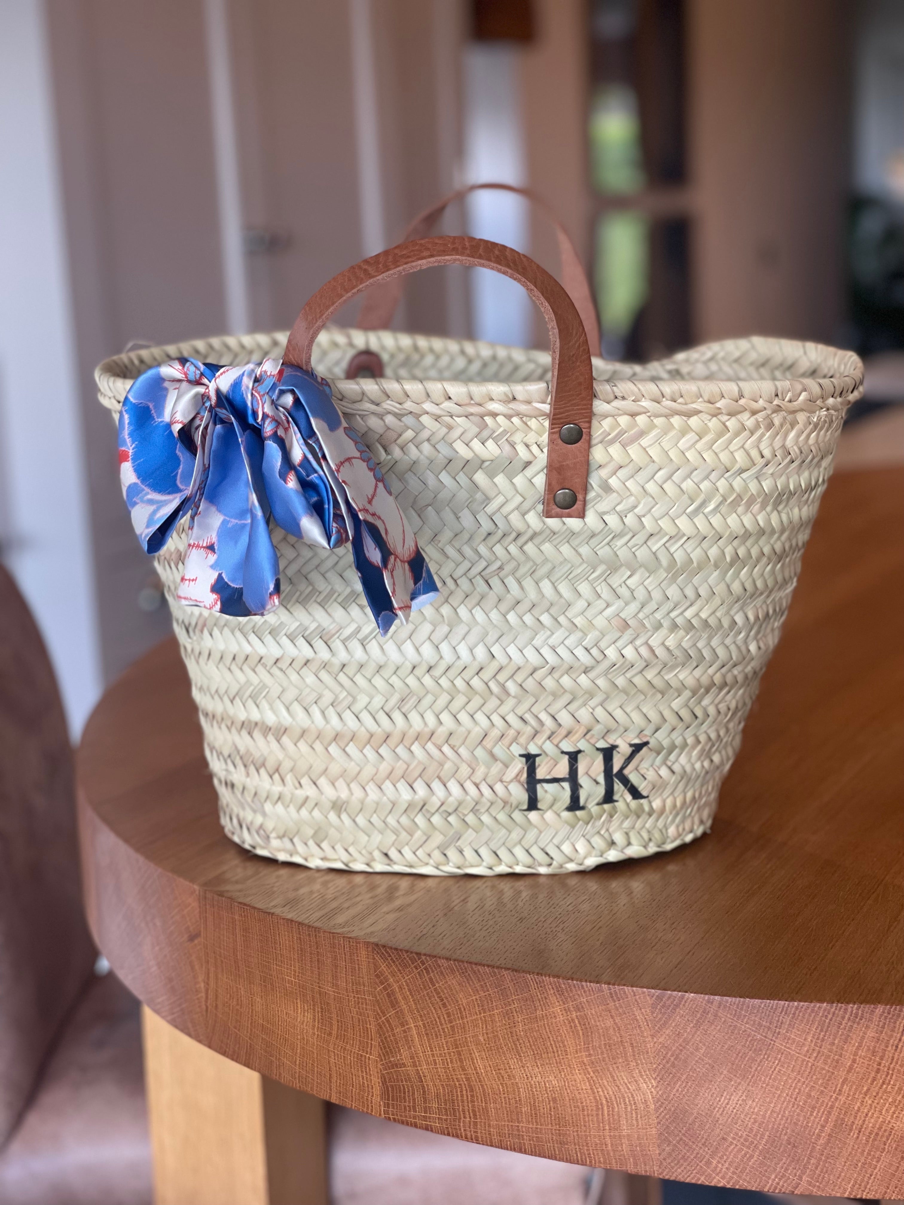 The Mini Millie Basket with a 100% Silk Liberty Tie