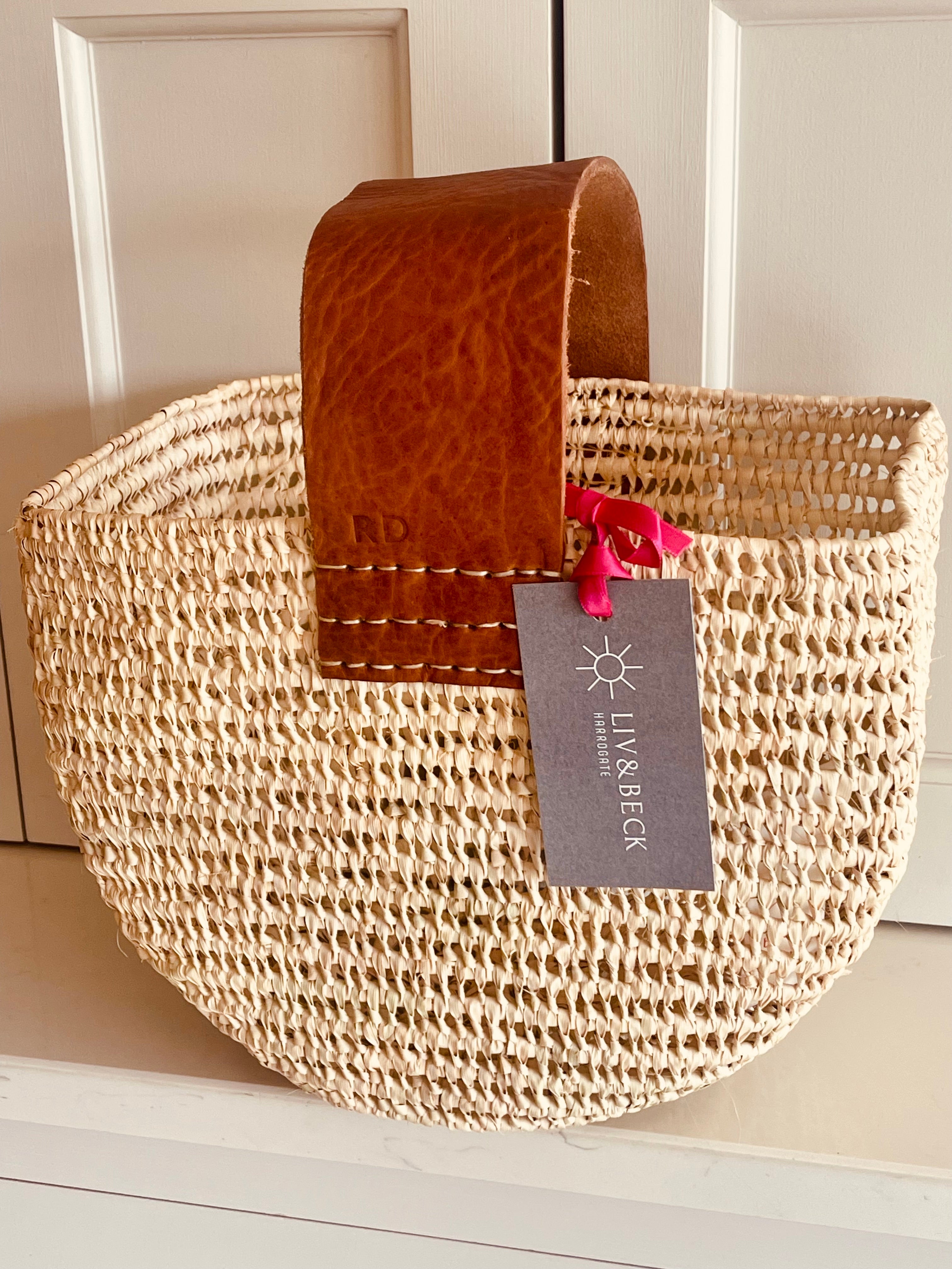 Hattie Half Moon Basket